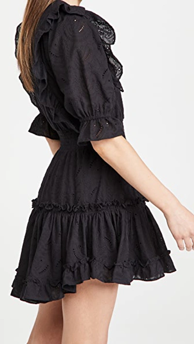 Shop Misa Doutzen Dress In Black
