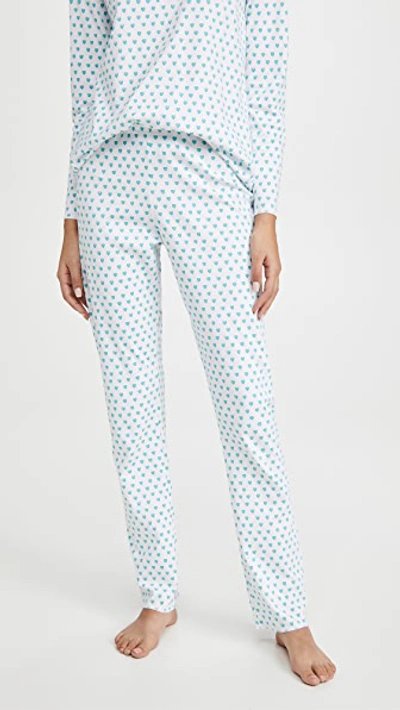 Shop Roller Rabbit Hearts Pajama Set Mint