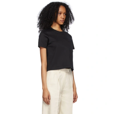 Shop Fendi Black Trompe L'oeil T-shirt In F0gme Black