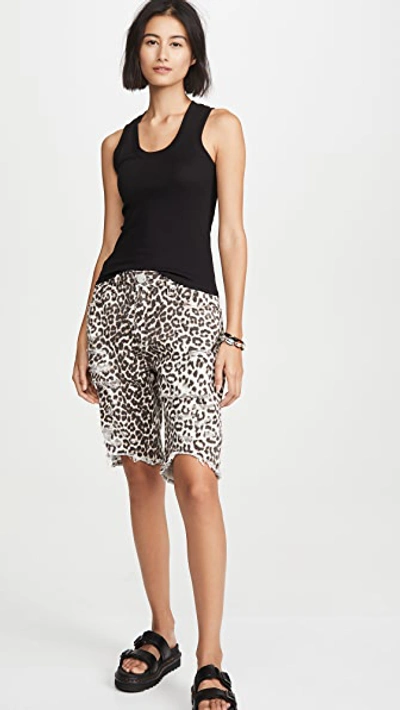 Free People Scoop Neck Tank Top In Black