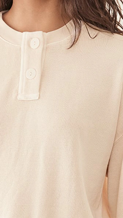 Shop Rails Erin Henley Sweatshirt In Putty