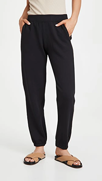 Shop Velvet Zuma Fleece Sweatpants Black