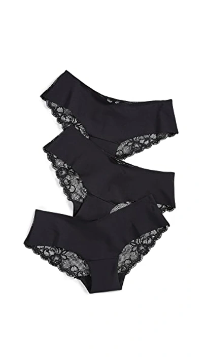 Journelle Estelle Hipster 3-pack In Black
