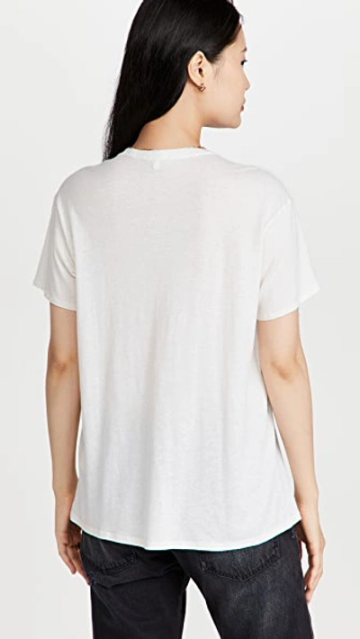 R13 The Clash City Rockers Graphic Print Cotton Cashmere Blend Band T-shirt