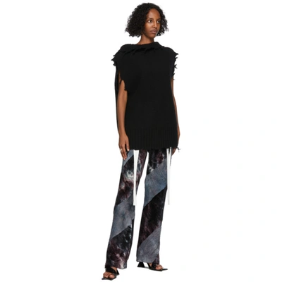 Perverze Black Crash Two-way Knit Vest | ModeSens