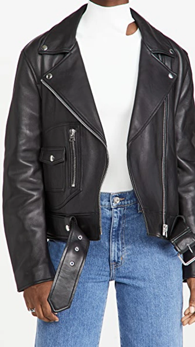 Shop Acne Studios Biker Jacket