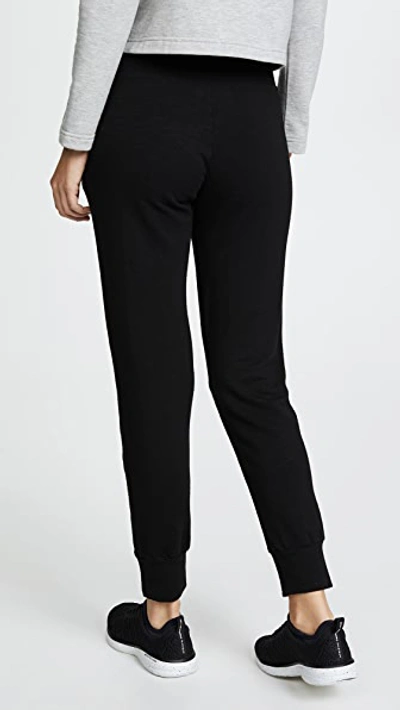 Shop Monrow Sporty Sweatpants Black