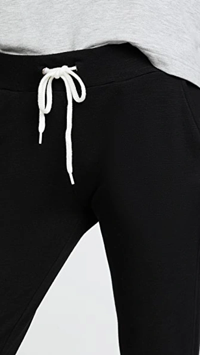 Shop Monrow Sporty Sweatpants Black