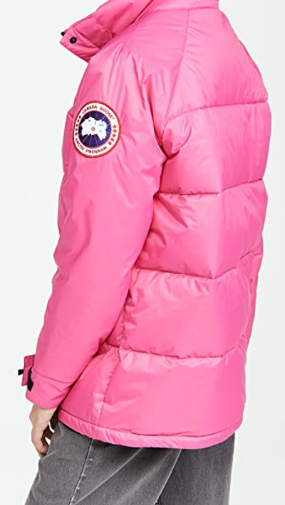 Shop Canada Goose Approach Jacket In Summit Pink