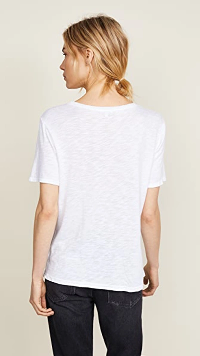 Shop Splendid Slub Crew Tee White