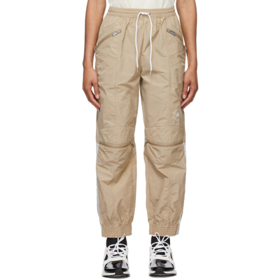 Shop Stella Mccartney Beige Adidas By  Taffeta Lounge Pants In 9809 Bamboo