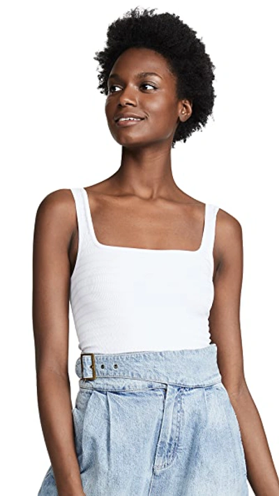 Shop Free People Square One Seamless Cami White