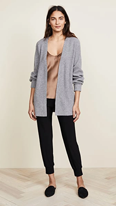 Norma Kamali Pull-on Stretch-jersey Jogger Pants In Black