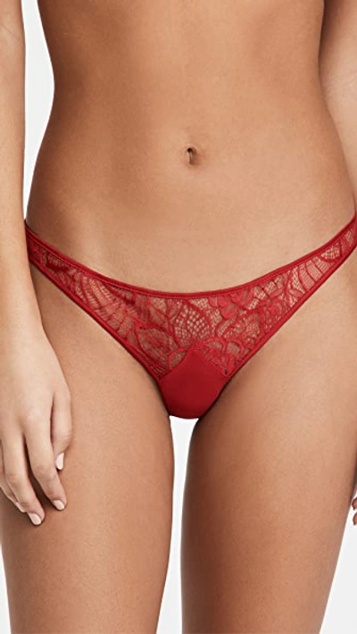 Kiki De Montparnasse Coquette Brief In Red