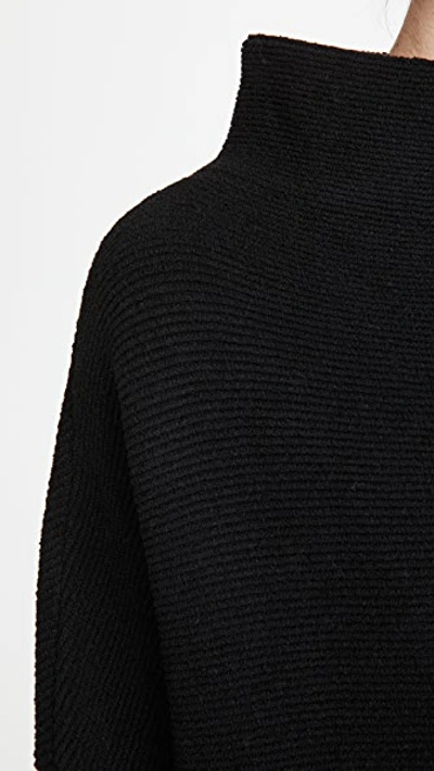 Shop Free People Ottoman Slouchy Sweater Black