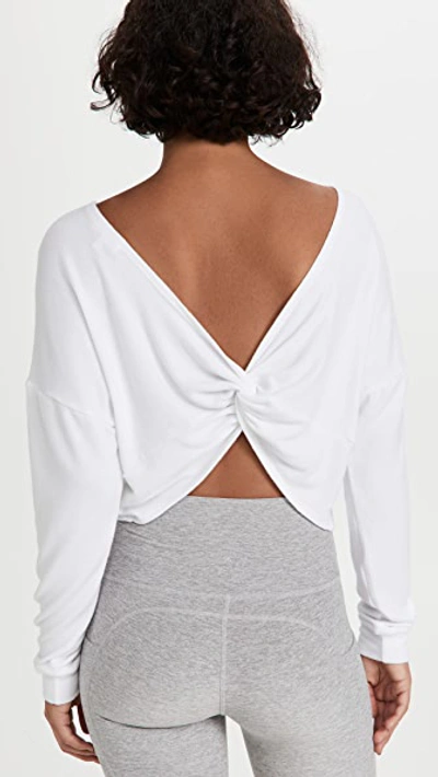 Shop Beyond Yoga Do The Twist Cropped Pullover