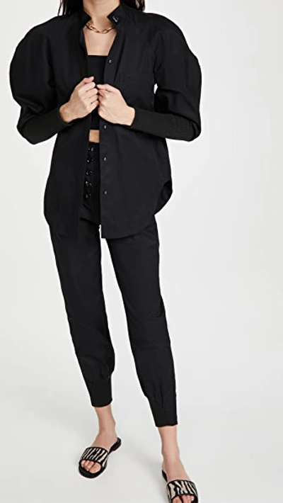 Shop Aje Chaise Shirt In Black