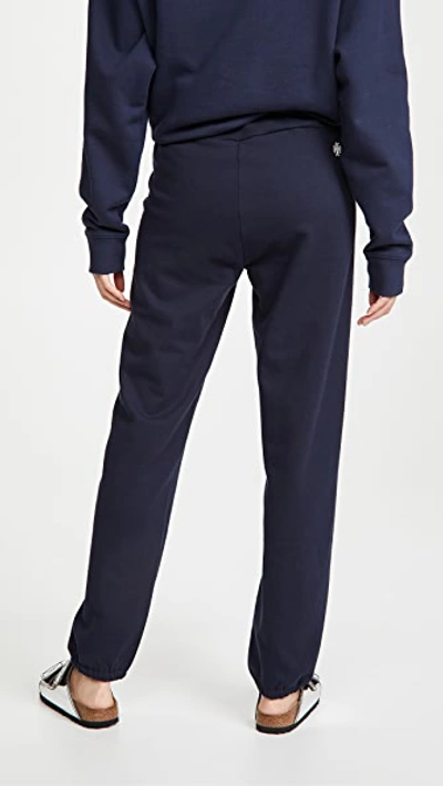 Shop Tory Sport French Terry Sweatpants In Tory Navy