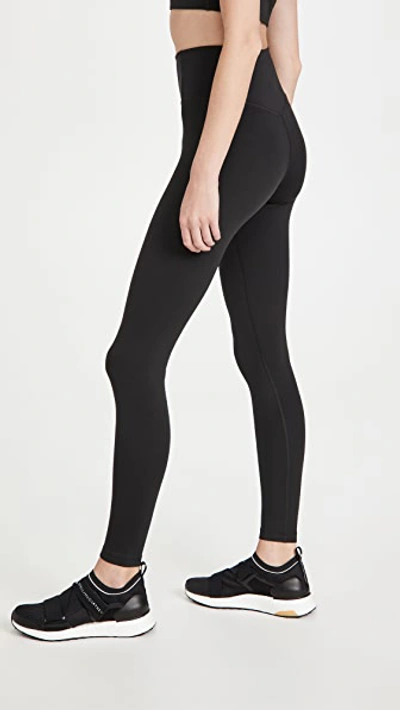 Shop Girlfriend Collective Float Seamless High Rise Leggings In Black