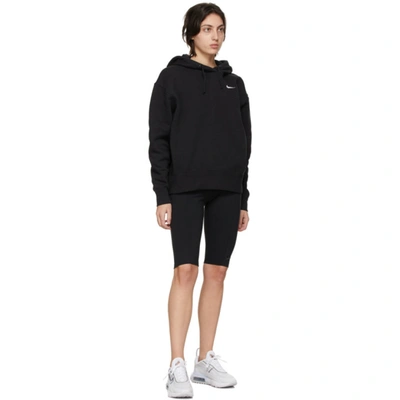 Shop Nike Black Sportswear Essential Bike Shorts In 010 Black/b