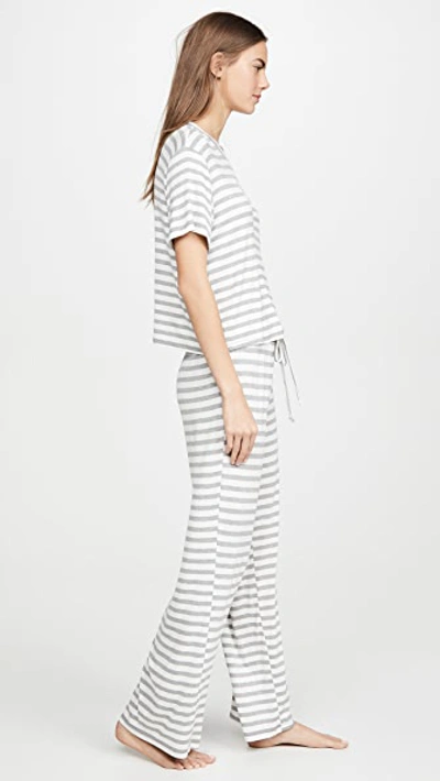 Honeydew Intimates Honeydew Inimtates All American Pajamas In Ivory Stripe