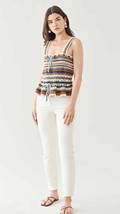 Shop Ulla Johnson Zita Tank In Nile