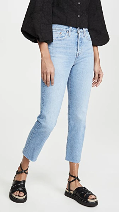 Shop Levi's Wedgie Straight Jeans In Tango Hustle