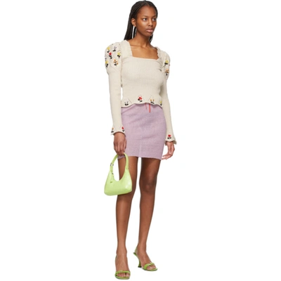 Shop Cormio Purple Valentine Skirt In Lilac