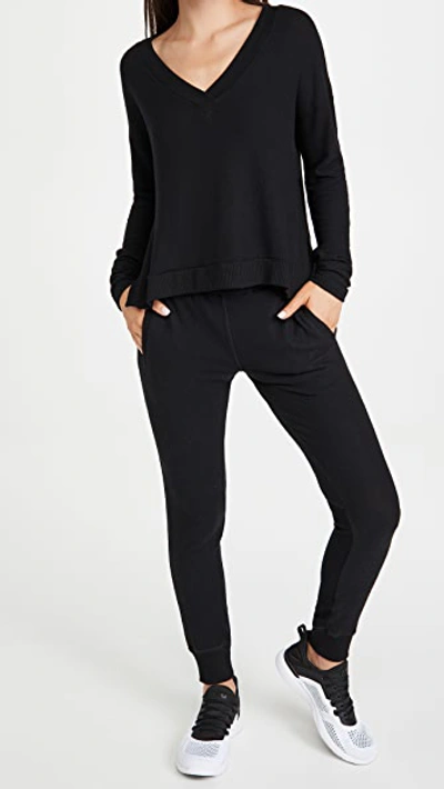 Shop Alala Wander Sweatpants In Black