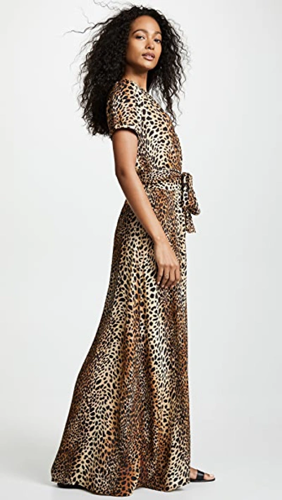 Shop Melissa Odabash Lou Dress In Cheetah