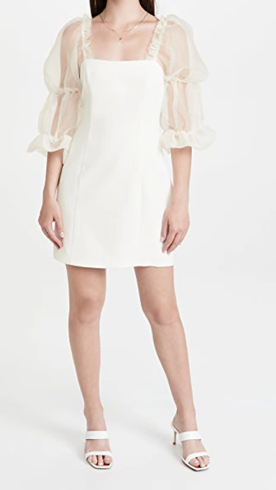 Shop Amanda Uprichard Tia Dress Ivory