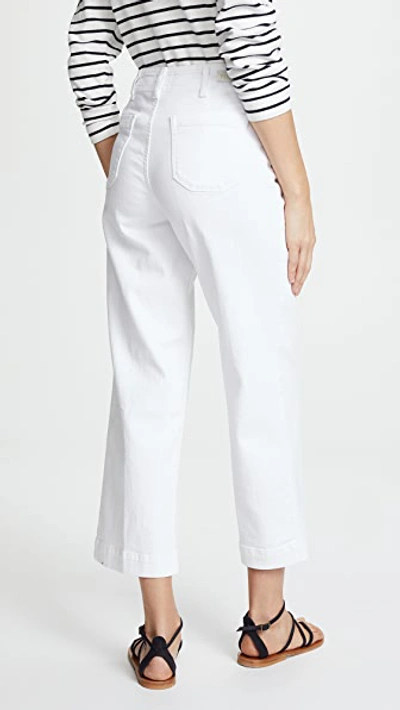 Shop Paige Nellie Culotte Jeans Crisp White