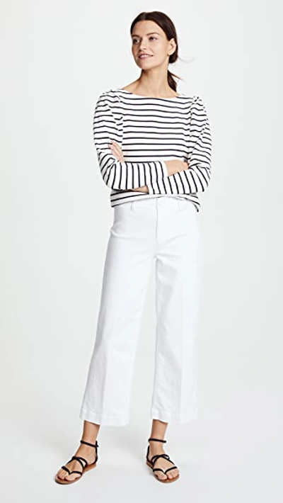 Shop Paige Nellie Culotte Jeans Crisp White