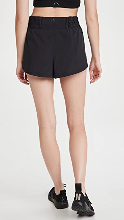 Shop Varley Kallin Run Shorts Black