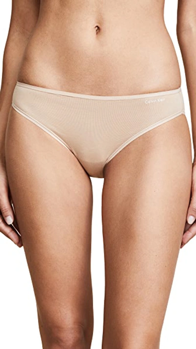 Shop Calvin Klein Underwear Form Bikini Panties Bare