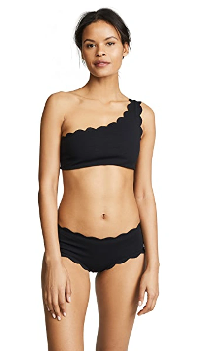 Shop Marysia Santa Barbara Bikini Top In Black