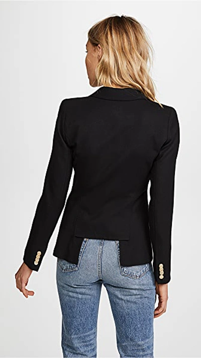 Smythe - Classic Duchess Blazer In Black In Black