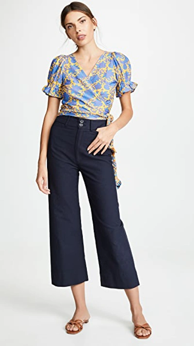 Shop Apiece Apart Merida Pants Navy