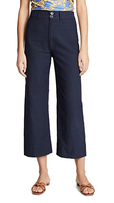 Shop Apiece Apart Merida Pants Navy