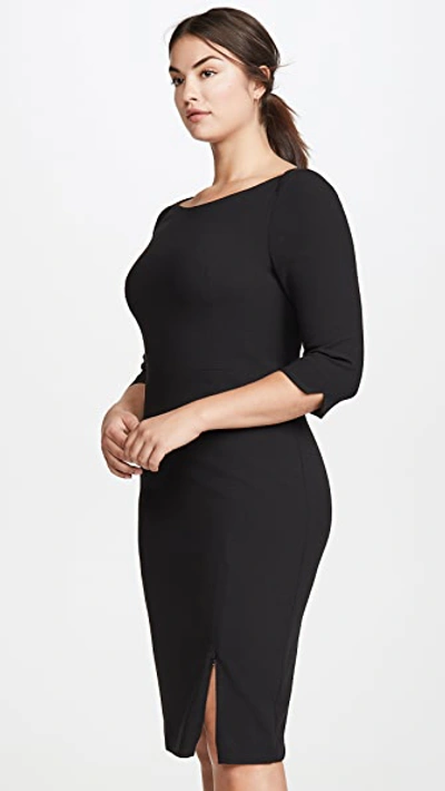 Shop Black Halo Marissa Sheath Dress Black