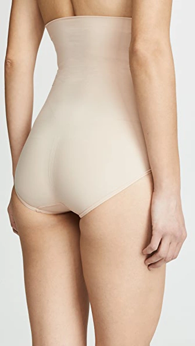 Shop Spanx Higher Power Panties In Soft Nude