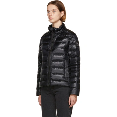 Shop Canada Goose Black Down 'black Label' Packable Cypress Jacket In 61 Black