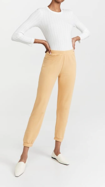 Leset Pointelle Tee In White