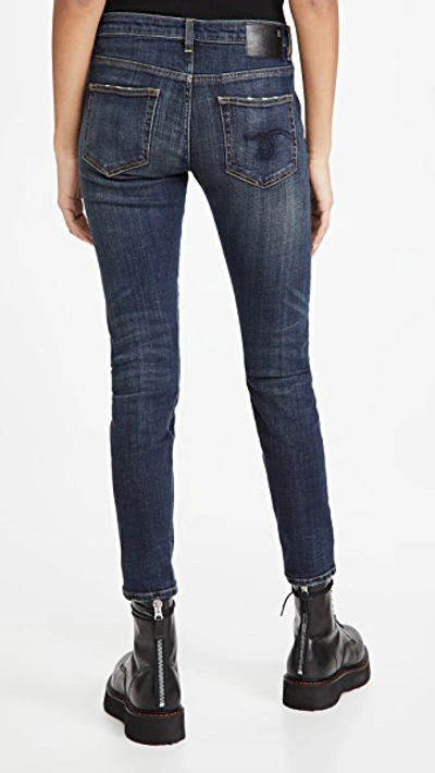 Shop R13 Boy Skinny Jeans Howell Indigo