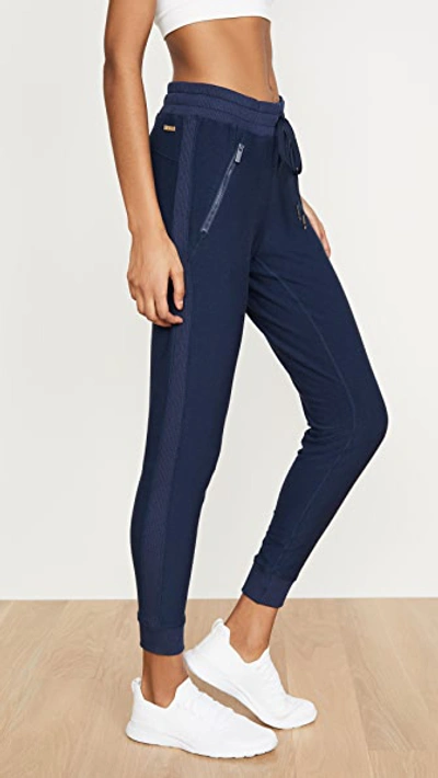 Shop Alala Rise Joggers In Navy