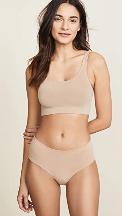 Shop Cosabella New Free Low Rise Hot Pants In Nude