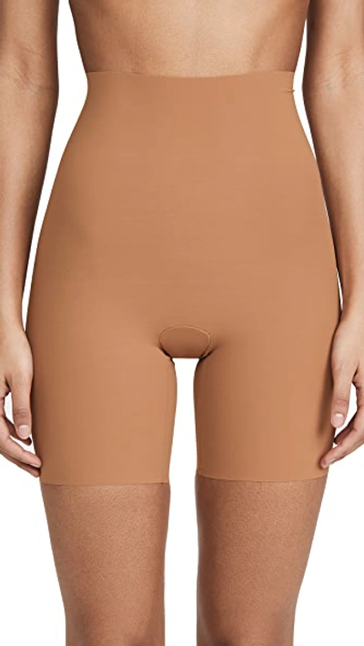Commando Classic Control Shorts In Caramel