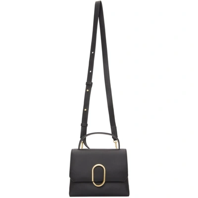 Shop 3.1 Phillip Lim / フィリップ リム Black Mini Alix Top Handle Bag In Bl005 Black-brass