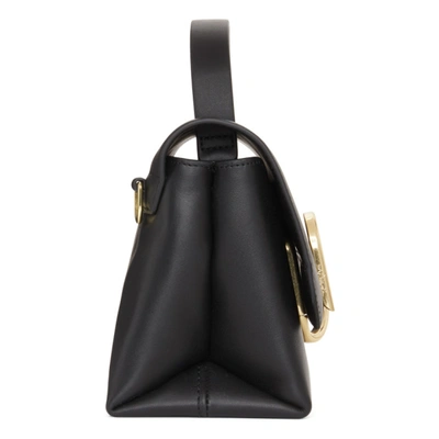 Shop 3.1 Phillip Lim / フィリップ リム Black Mini Alix Top Handle Bag In Bl005 Black-brass