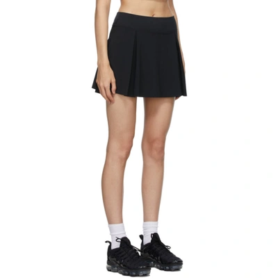 Shop Nike Black Club Sport Skirt In 010 Black/black